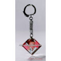 Sublimation Crystal Pyramid Keychain